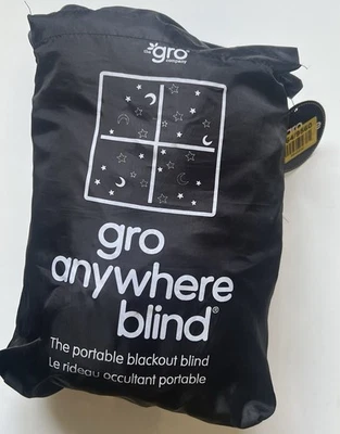 Gro Company Gro Anywhere Portable Blackout Blind Baby Child Bedroom Suction Cups - Image 1 of 4