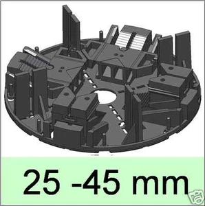 32 Stelzlager, 25-45mm f. Terrasse, Platten auf Stelzlagern , Terrazzoplatten - Bild 1 von 2