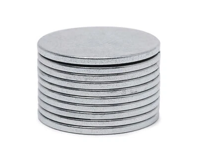 VBS Magnete Extra stark 10 Stück 1,5cmx1mm silber