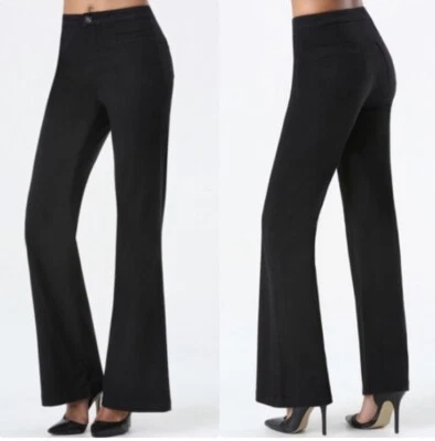 Pantalones Bebe Satén Acampanados Corte Bota Foto 1 de 4