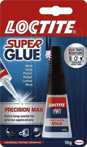 LOCTITE Super Glue - Precision Max Extra Long Nozzle Universal Instant Adhesive - Picture 1 of 7