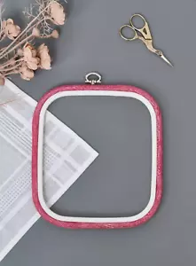Square Flexi Hoop Nurge 230-12 Pink - Picture 1 of 5