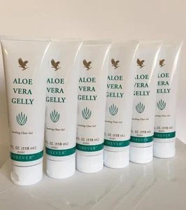 LOT of 6 Forever Living Aloe Vera GELLY (84,82% contents of ALOE VERA) 4 fl.oz - Picture 1 of 4