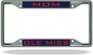 Ole Miss MOM License Plate Frame - Picture 1 of 1
