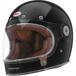 Bell Bullitt Retro Street Cruiser Motorcycle Helmet Solid Gloss Black Medium MD - Picture 1 of 6