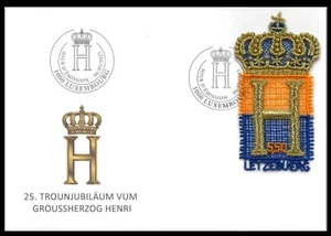 Lussemburgo 2025 Adesione Trono Granduca Enrico FDC - Foto 1 di 1