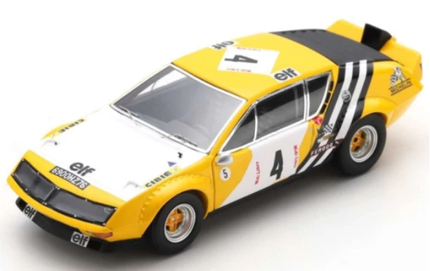 1/43 ALPINE RENAULT A310 #4 WINNER RONDE CEVENOLE 1975 THERIER SPARK SF195 - Immagine 1 di 1