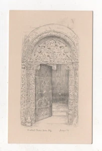 Cambridgeshire - Ely Cathedral, Prior's Door - Vintage Judges' Postcard Picture - Picture 1 of 2