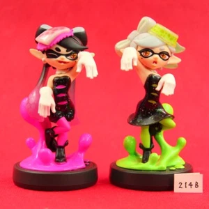 Used Nintendo amiibo Splatoon Squid Sisters Callie Marie W/Tracking Number 214B - Picture 1 of 7