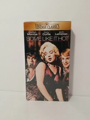 Some Like It Hot (VHS, 1997, Vintage Classics) NEW Foto 1 de 4