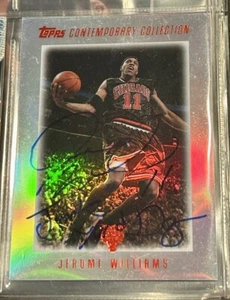 Jerome Williams 2003 Topps Contemporary Collection Red /225 Signed Autograph TTM - Picture 1 of 2