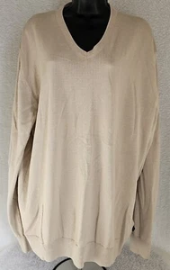 Bugatti Mens Sweater Shirt Size XXL 2XL Brown - Picture 1 of 24
