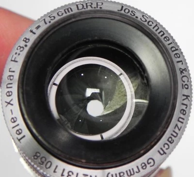 Schneider 75mm f3.8 Tele-Xenar C mount  #1311058  - Image 1 of 4