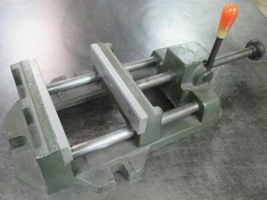 USED 8" Quick-Grip Sliding Drill Press Vise - Picture 1 of 13