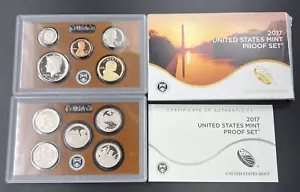 2017 Complete 13 Coin US Mint Proof Set OGP - Picture 1 of 9