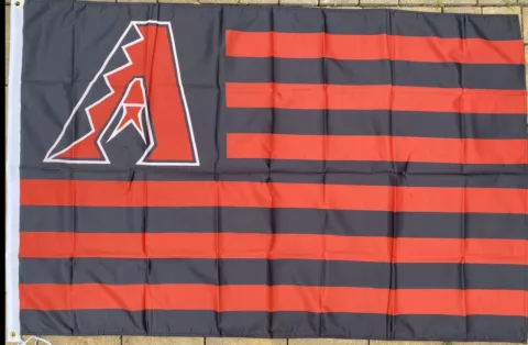 Arizona Diamondbacks Stars & Stripes 3' x 5' Flag  Baseball Fan Merchandise Cover