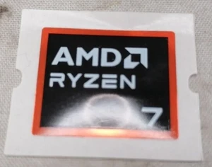 AMD Ryzen 7 Case Badge - Picture 1 of 1