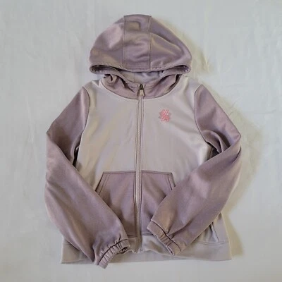 Girls Youth Under Armour Full Zip Hoodie Sweatshirt Size YMD Medium Purple - Image 1 of 4