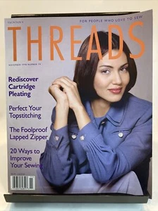 Taunton's Threads Magazine November 1998 #79 See Pics for Articles - Imagen 1 de 3