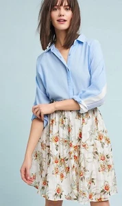 Neu mit Etikett $ 128 Anthropologie DRA Damenrock Strand Blumen, S - Bild 1 von 1