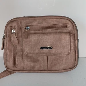 Bolso Bandolera MultiSac Zippy Triple Compartimento Rubor con Correa Ajustable - Imagen 1 de 9
