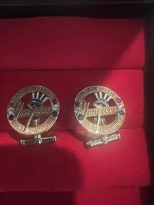 MLB Yankees 1957 American League Champions Cufflinks - Picture 1 of 2