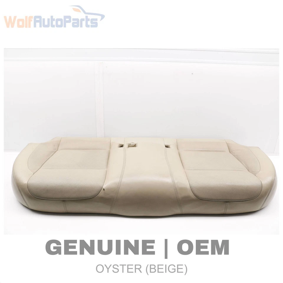 BMW ALPINA B7 XDRIVE 2011-2012 - Asiento inferior trasero banco cojín de cuero 9172856 Foto 1 de 4