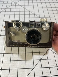 Argus C3 Matchmatic Rangefinder 35mm Camera Coated Lens Leather Case Vintage - Bild 1 von 7