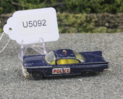 Husky Blue #9 Buick Electra Police Car Fair FNQHotwheels U5092 - image 1 of 4
