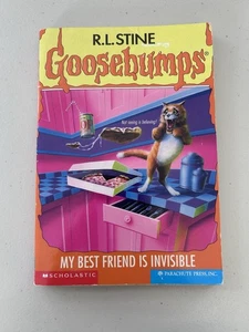 Goosebumps #57 My Best Friend is Invisible VTG Paperback 1997 R.L. Stine - Picture 1 of 5