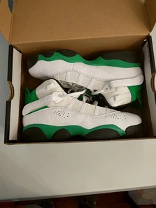 Nike Air Jordan 6 Ringe Lucky grün weiß Jugend Turnschuhe 323419-131 – US-Größe 7Y - Bild 1 von 9