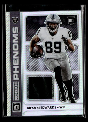 2020 Donruss Optic #RP-28 Bryan Edwards Rookie Phenoms Prime SN,MEM 3301A - Image 1 of 2