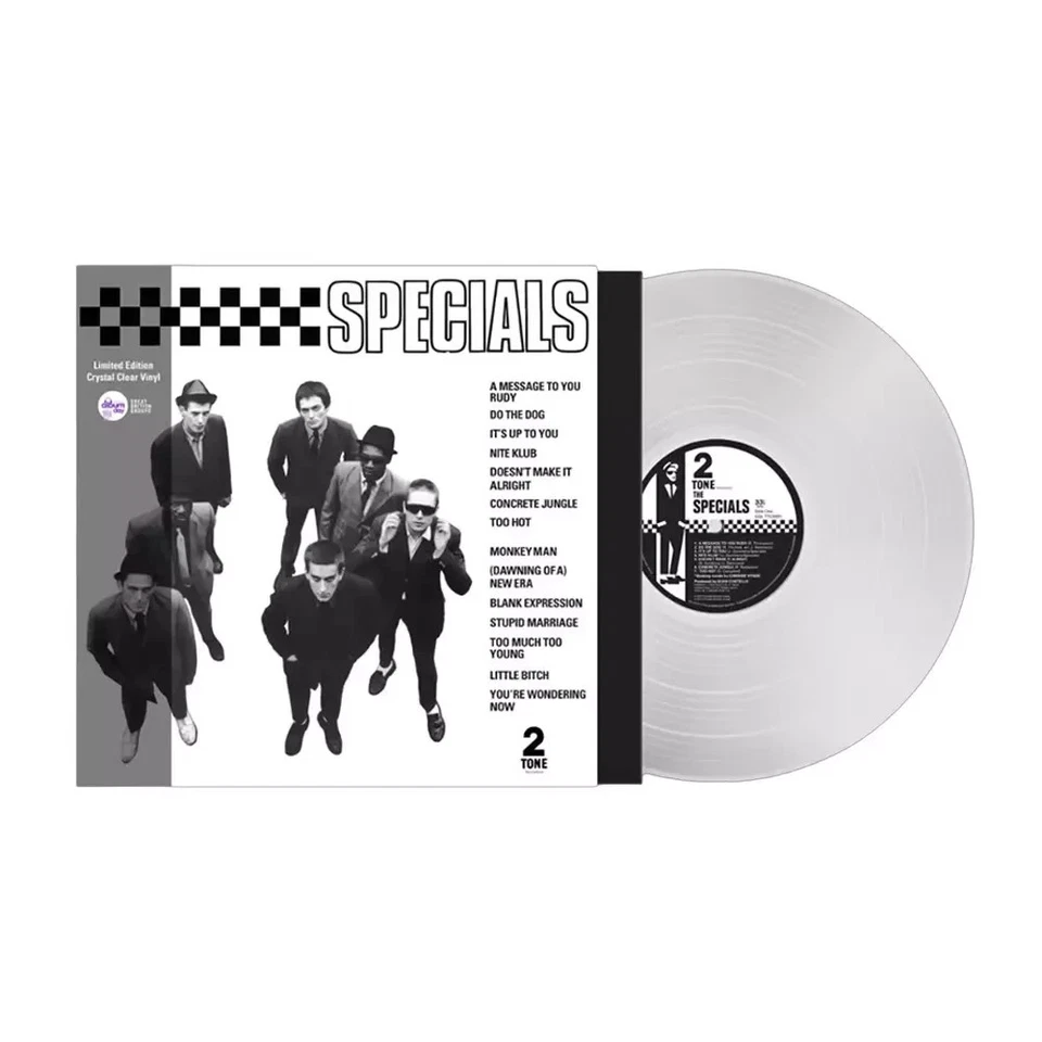 The Specials | The Specials (National Album Day Edition) | Crystal Clear Vinyl - Image 1 of 1
