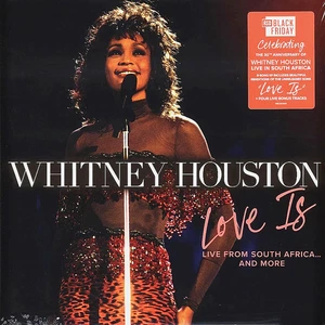 WHITNEY HOUSTON "LOVE IS-LIVE FROM SOUTH AFRICA AND MORE" NEW! SEALED LP! (MINT) - Picture 1 of 1