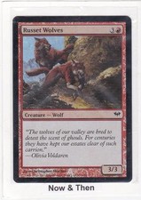 MTG: Dark Ascension: Foil: Russet Wolves