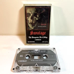 SAVATAGE: THE DUNGEONS ARE CALLING (1985) Cassette - Rock, Heavy Metal - Picture 1 of 8