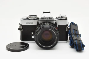 [Near Mint+] Minolta XD SLR 35mm film camera + MD Rokkor 50mm f1.7 lens w cap - Picture 1 of 24