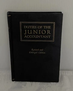 Duties of the Junior Accountant • Alfred B. Cipriani • Revised 1933 Hardcover - Bild 1 von 8