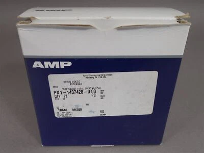 Box of 72 TE Tyco AMP 1-1437428-0 Euro Style Terminal Blocks NEW CNB51C4U09T - Image 1 of 4