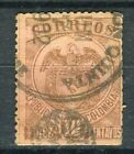 COLOMBIA; 1886 classic perf Condor issue used Shade of 10c. Postmark