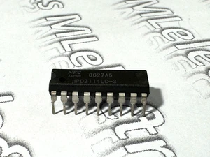 1 pieza uPD2114LC-3 NEC RAM 450ns SRAM 1024x4 bits MOS PDIP18 2114 IC - Imagen 1 de 6