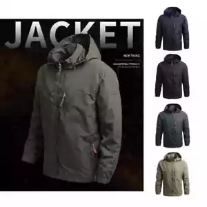 Spring And Autumn Coat Men's Trendy Mountaineering Clothes Windbreaker Outdoor - Picture 1 of 17