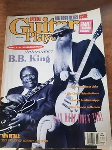 Guitar Player Magazine July 1991 BB King Billy Gibbons Blues Blind Lemon - Picture 1 of 3