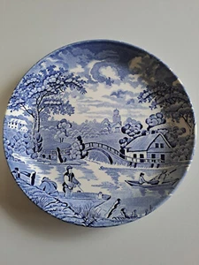 Collectable Australia Made W/B Landscaping Plate - Manufactured by Shantung. - Picture 1 of 12