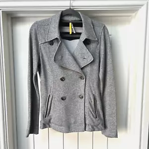 Lole Blazer Jacket Women's Small Grey Organic Cotton Smart Casual Long Sleeved - Picture 1 of 15