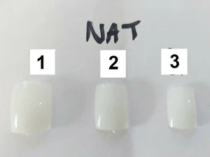 15 NATURAL BIG LARGE FALSE TOES NAILS IDEAL REPLACEMENT LOST TOE NAIL 3 SIZES - Picture 1 of 1