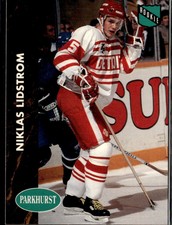 1991 Parkhurst French  #37 Nicklas Lidstrom     RC, UER
