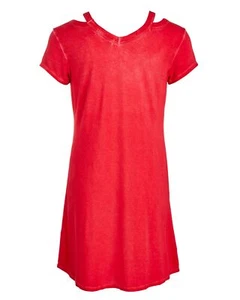 Kandy Kiss Big Kid Girls Pearl Trim Graphic Print Dress-XL - Picture 1 of 3