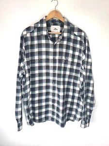 Lacoste Shirt Size 46 XL Designer Checky Croc Logo Long Sleeves Multicoloured - Picture 1 of 11