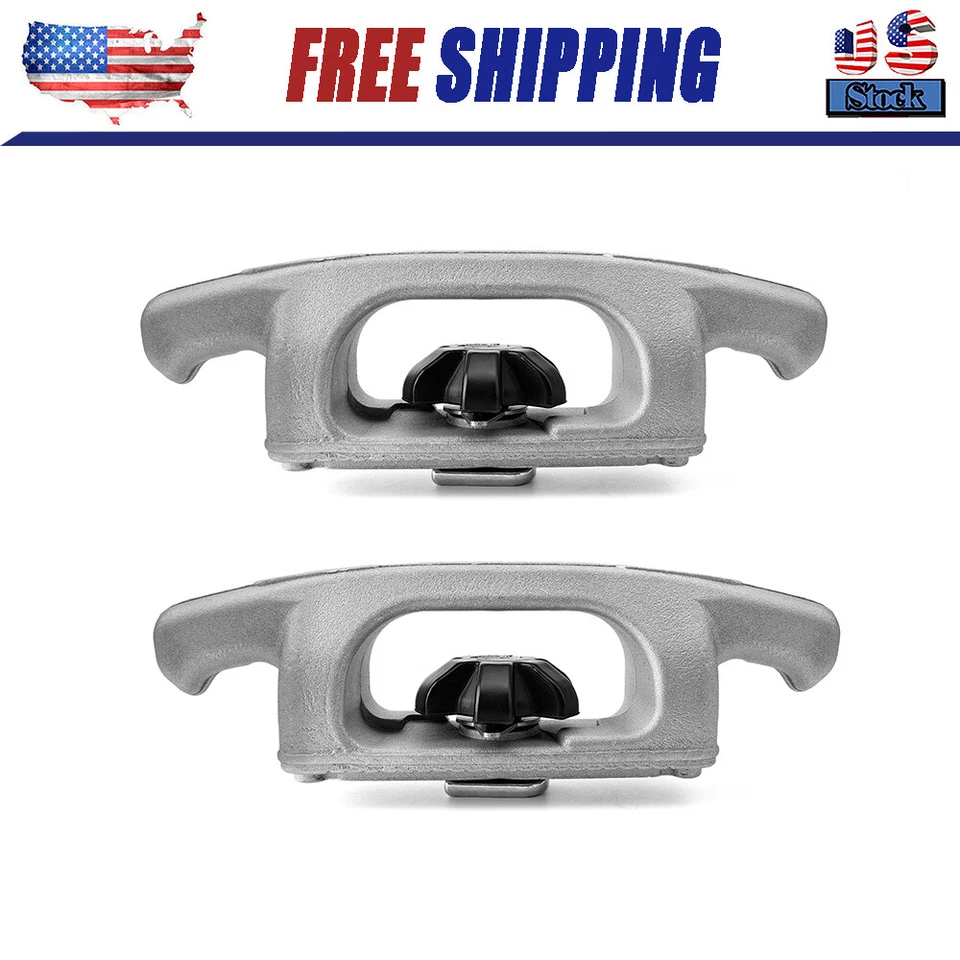 FOR 2016-2023 NISSAN TITAN BED TIE-DOWN CLEATS SET 999T7W3900 999T7W3800 2PCS - Image 1 of 4